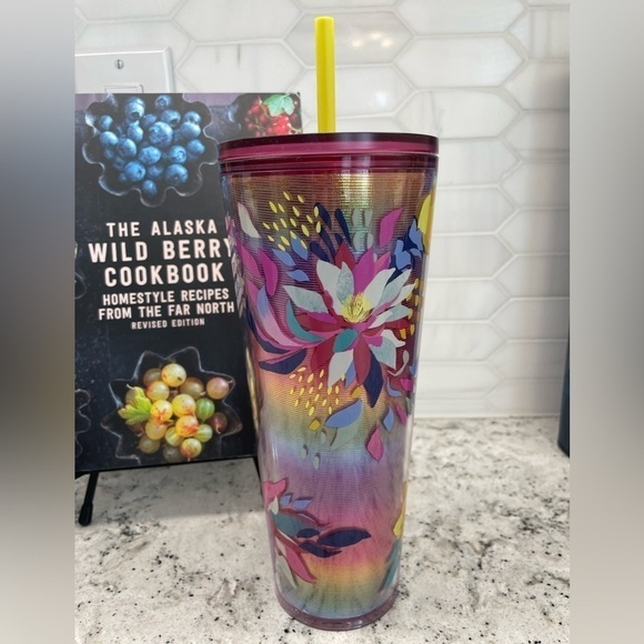 Starbucks Target 2024 Spring Iridescent
Exotic Plants Holographic Cold Cup. NWT - Picture 2 of 9